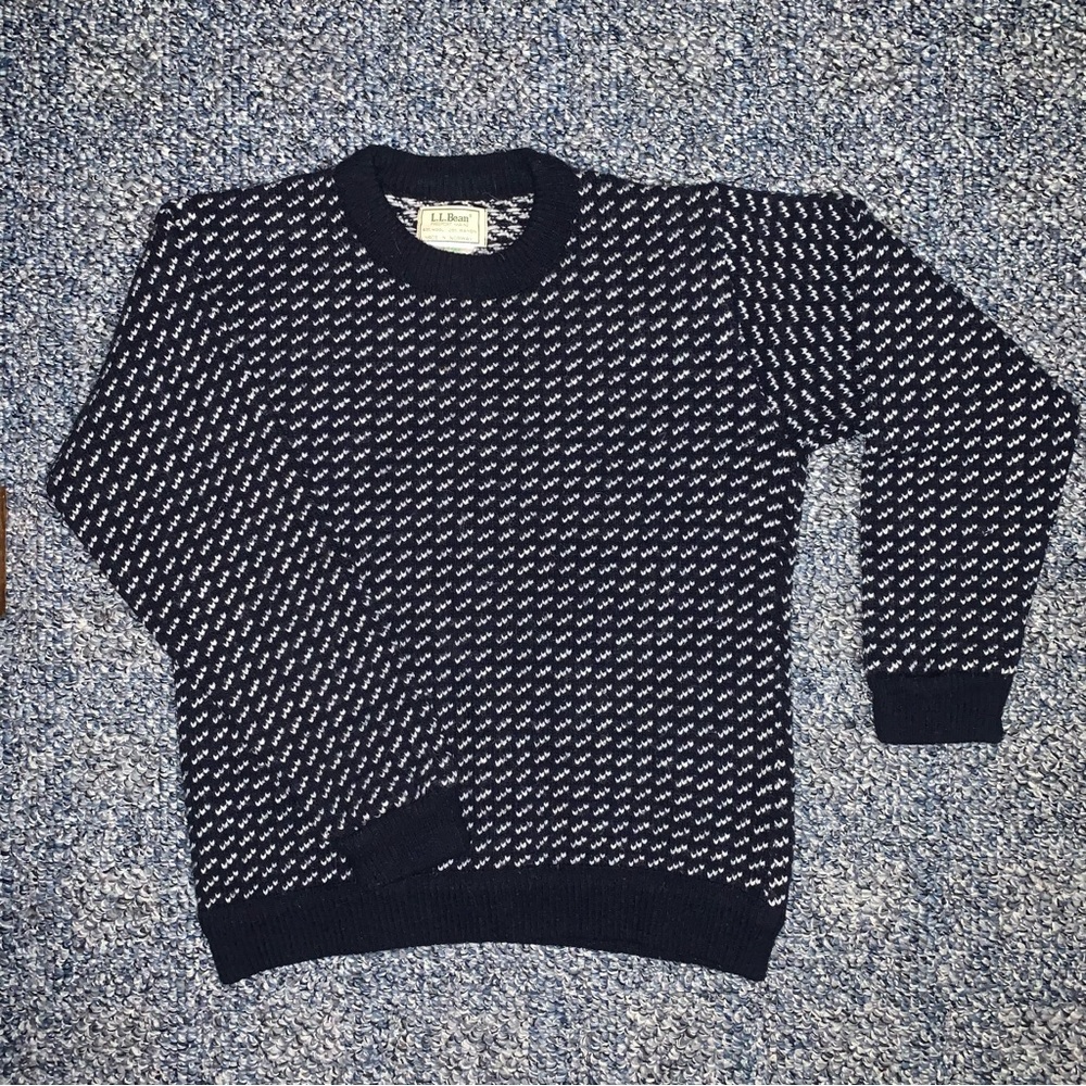 L.L. Bean Vintage Birdseye Sweater